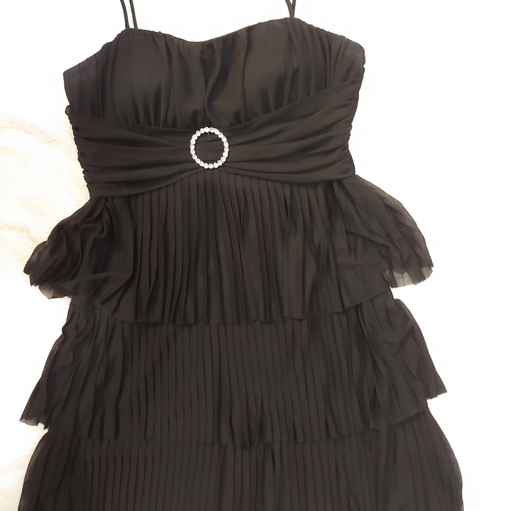 Steppin Out -large - Black dress with crystals